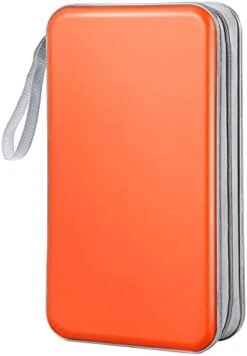 Bivisen CD Case Wallet, 80 Capacity DVD VCD Media Blu-ray Case Wallet Holder Storage Organizer (Black) -Safavieh Furniture 31vuxO zR5S. AC