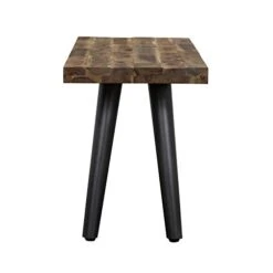 Cusco Acacia Rustic Dining Room Kitchen Table Bench, 55" Wide, Antique -Safavieh Furniture 31w2hCkfktL