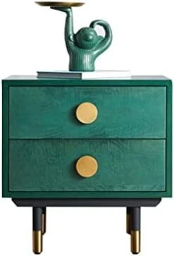 Nightstand Bedside Table Drawer Storage Cabinet Modern Living Room Bedroom Bedside Table Storage Cabinet Wooden Cabinet Small Coffee Table End Table For Bedroom, Living Room, College Dorm (Color : Gr -Safavieh Furniture 31w7PImKb9L. AC 1