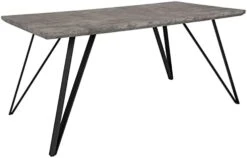 Flash Furniture Cornith 31.5-Inch Dining Table, Faux Concrete Finish (Hgdt01278054) -Safavieh Furniture 31wI w7lDmL. AC