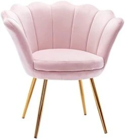 Chairus Living Room Chair, Mid Century Modern Retro Leisure Velvet Accent Chair With Golden Metal Legs, Vanity Chair For Bedroom Dresser, Upholstered Guest Chair(Antique Pink) 15 Chairus Living Room Chair, Mid Century Modern Retro Leisure Velvet Accent Chair With Golden Metal Legs, Vanity Chair For Bedroom Dresser, Upholstered Guest Chair(Antique Pink) -Safavieh Furniture 31wiPeFaqiL. AC