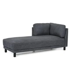 Christopher Knight Home Hyland Chaise Lounge, Fabric, Beige + Black -Safavieh Furniture 31wsK3sM73L