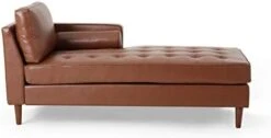 Christopher Knight Home Malinta Chaise Lounge, Pine, Midnight Black + Espresso -Safavieh Furniture 31x04h ksRL. AC