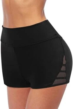 MatureGirl Women's High Waist Fitness Running Non- Yoga Shorts Yoga Pants Men Shorts (Black, L) 22 MatureGirl Women's High Waist Fitness Running Non- Yoga Shorts Yoga Pants Men Shorts (Black, L) -Safavieh Furniture 31xn3EBB46L. AC