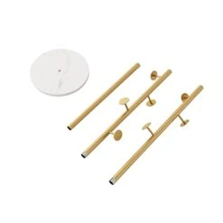 DOORXIFO Gold Coat Racks, Metal Coat Rack Freestanding With Hooks, Entryway Coat Rack Stand, Coat Racks With Marble Base, Coat Tree For Hanging Clothes, Hats, Bags -Safavieh Furniture 31y9IMVGDjL