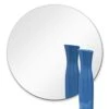 Round Glass Mirror- 10" Home/Centerpiece - 1/4" Thick - Flat Polished