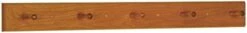 Wooden Mallet 12-Inch 2-Nickel Hook Coat Rack, Mahogany -Safavieh Furniture 31yj2CWjD7L. AC