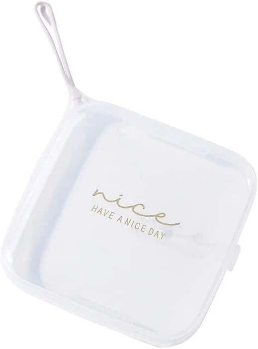 Transparent Square Mask Storage Box New Portable Household Dustproof Carry-on Children's Mask Temporary Storage Box Container 7 Transparent Square Mask Storage Box New Portable Household Dustproof Carry-on Children's Mask Temporary Storage Box Container - Image 7