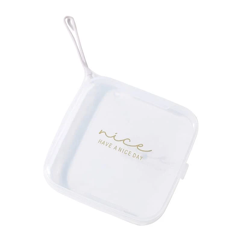 Transparent Square Mask Storage Box New Portable Household Dustproof Carry-on Children's Mask Temporary Storage Box Container 1 Transparent Square Mask Storage Box New Portable Household Dustproof Carry-on Children's Mask Temporary Storage Box Container