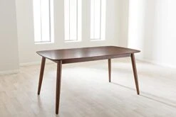 Baxton Studio Flora Mid-Century Modern Dining Table Oak Medium Brown/Mid-Century -Safavieh Furniture 31zEmjUTdBL