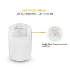 Forchrinse Cool Horse Painting Mesh Pop-up Laundry Hamper Laundry Basket Collapsible Design,Suitable For Children's Room,College Dorm,Travel -Safavieh Furniture 31znYCzpiAL