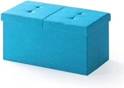 Otto & Ben 30" Storage Ottoman With SMART LIFT Top, Upholstered Tufted Bench, Foot Rest, Dark Grey -Safavieh Furniture 41 WEi 4CvL. AC