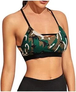 MatureGirl Workout Strap Sport Fashion Back Underwear Bras Women Yoga Lingerie Organic Yoga Bra (Green, S) -Safavieh Furniture 4101xF8jvES. AC 1