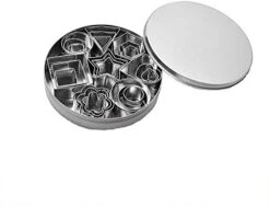 TEEGUI Biscuits Pattern DIY 24 Set Geometric Mold Of Steel Dookie Stainless Kitchen,Dining Bar Love Notes For Lunches (B, One Size) 9 TEEGUI Biscuits Pattern DIY 24 Set Geometric Mold Of Steel Dookie Stainless Kitchen,Dining Bar Love Notes For Lunches (B, One Size) -Safavieh Furniture 4102dJ5HrL. AC