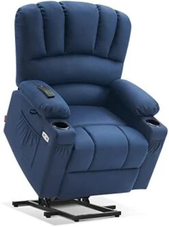 MCombo Electric Power Lift Recliner Chair Sofa With Massage And Heat For Elderly, Extended Footrest, Hand Remote Control, Cup Holders, USB Ports, 2 Side Pockets, Fabric 7095 16 MCombo Electric Power Lift Recliner Chair Sofa With Massage And Heat For Elderly, Extended Footrest, Hand Remote Control, Cup Holders, USB Ports, 2 Side Pockets, Fabric 7095 -Safavieh Furniture 410KrNfvBIL. AC