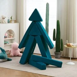 Jela Kids Couch Extended Size 8PCS For Family, Floor Sofa Couch Modular Funiture For Kids Adults, Playhouse Play Set For Toddlers Babies, Modular Foam Play Couch Indoor 66" X 33" X 22" Lake Blue 18 Jela Kids Couch Extended Size 8PCS For Family, Floor Sofa Couch Modular Funiture For Kids Adults, Playhouse Play Set For Toddlers Babies, Modular Foam Play Couch Indoor 66" X 33" X 22" Lake Blue -Safavieh Furniture 410c4b40SPL