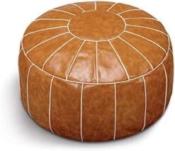 Bohepuffex Handmade Moroccan Pouf Foot Stool Round & Large Storage Cover Bohemian Style Ottoman An Exotic Décor For Living Room Bedroom Or Wedding Gifts Faux Leather Unstuffed Only Cover (color Block) 19 Bohepuffex Handmade Moroccan Pouf Foot Stool Round & Large Storage Cover Bohemian Style Ottoman An Exotic Décor For Living Room Bedroom Or Wedding Gifts Faux Leather Unstuffed Only Cover (color Block) -Safavieh Furniture 410crFZFp2S. AC