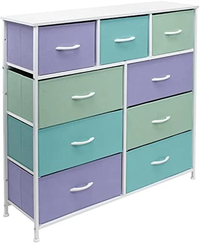 Sorbus Kids Dresser With 9 Drawers - Furniture Storage Chest Tower Unit For Bedroom, Hallway, Closet, Office Organization 8 Sorbus Kids Dresser With 9 Drawers - Furniture Storage Chest Tower Unit For Bedroom, Hallway, Closet, Office Organization - Image 8