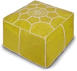 Bohepuffex Handmade Moroccan Pouf Foot Stool Round & Large Storage Cover Bohemian Style Ottoman An Exotic Décor For Living Room Bedroom Or Wedding Gifts Faux Leather Unstuffed Only Cover (color Block) 21 Bohepuffex Handmade Moroccan Pouf Foot Stool Round & Large Storage Cover Bohemian Style Ottoman An Exotic Décor For Living Room Bedroom Or Wedding Gifts Faux Leather Unstuffed Only Cover (color Block) -Safavieh Furniture 411jNzN97OL. AC