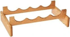 Wooden Mallet 24 Bottle Dakota Display Top Wine Rack, Medium Oak -Safavieh Furniture 411my5aK2yL. AC