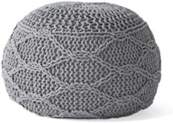 Christopher Knight Home Morven Pouf, Ivory 8 Christopher Knight Home Morven Pouf, Ivory -Safavieh Furniture 412QOiKbJWL. AC