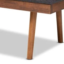 Baxton Studio Benches, One Size, Charcoal -Safavieh Furniture 412XvHSRHZL