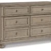 By Ashley Lettner Youth Dresser, Children, Light Gray