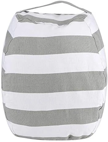 Aqur2020 Large Capacity Stuffed Storage Bag Large Capacity Kids Stuffed Toy Household Supplies Storage Bag Organizer Space Saver Bags (L Grey) 6 Aqur2020 Large Capacity Stuffed Storage Bag Large Capacity Kids Stuffed Toy Household Supplies Storage Bag Organizer Space Saver Bags (L Grey) - Image 6