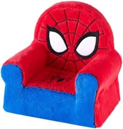 Idea Nuova Figural Plush Foam Chair For Kids, Super Mario 13D X 17W X 20H In -Safavieh Furniture 4135TZmjDGL. AC