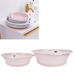 Alvinlite Folding Wash Basin,2PCS Multi‑Purpose Portable Basin Container For Bathroom Kitchen 8 Alvinlite Folding Wash Basin,2PCS Multi‑Purpose Portable Basin Container For Bathroom Kitchen -Safavieh Furniture 413BJuWiCtL