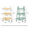 Free Standing Kitchen Storage Shelf Rack Kitchen Trapezoidal Rack Floor-to-ceiling Multi-layer Trolley Storage Rack Removable Household Items Vegetable Basket Storage Rack Cart Kitchen Bakers Rack Mic