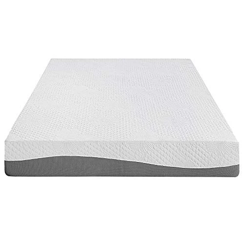 10 Inch Wave Gel Infused Memory Foam Mattress,Gray (Twin) 3 10 Inch Wave Gel Infused Memory Foam Mattress,Gray (Twin) - Image 3