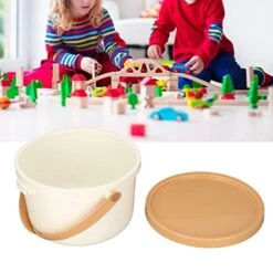 Baby Toy Storage Bucket Children Toy Basket Cartoon Cute Handheld Toy Bin Toy Storage Organizer For Building Blocks Snacks Finishing -Safavieh Furniture 413RCD6ZF1L