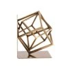 Metal Art Accessories Cube Metal Craft Cube Iron Craft Crafts Ornaments Bookshelf Accessories Desk Metal Cube Decor Cube Ornament