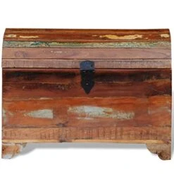 VIDAXL Reclaimed Solid Wood Storage Treasure Chest Handmade Vintage Antique Furniture -Safavieh Furniture 4147D6urOVL