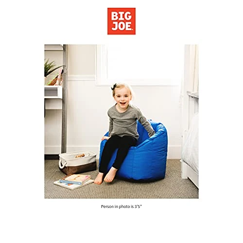 Big Joe Milano Kid's Bean Bag Chair, Sapphire Smartmax, 2ft Small 3 Big Joe Milano Kid's Bean Bag Chair, Sapphire Smartmax, 2ft Small - Image 3