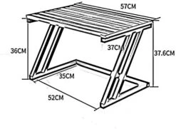 Viinice Microwave Oven Rack Microwave Oven Rack, Carbon Steel Holder, Bearing Weight 250kg,Double Layer,Space Saving Countertop Storage Shelves Oven Rack Pot/Lid Racks, Cookware Racks, Microwave Racks