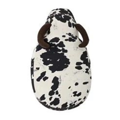 Christopher Knight Home Bessie Patterned Velvet Cow Ottoman, Black And White Cow Hide / Natural 8 Christopher Knight Home Bessie Patterned Velvet Cow Ottoman, Black And White Cow Hide / Natural -Safavieh Furniture 4157b6j261L