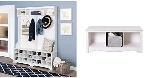 Prepac Space-Saving Entryway Hall Tree, 13Lx23.5Wx72.5H, Espresso 7 Prepac Space-Saving Entryway Hall Tree, 13Lx23.5Wx72.5H, Espresso - Image 7