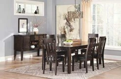 Signature Design By Ashley Haddigan Traditional Rectangular Dining Extension Table, Seats Up To 8, Dark Brown 11 Signature Design By Ashley Haddigan Traditional Rectangular Dining Extension Table, Seats Up To 8, Dark Brown -Safavieh Furniture 415dCzt5YNL