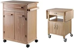 Winsome Wood Drop-Leaf Kitchen Cart 11 Winsome Wood Drop-Leaf Kitchen Cart -Safavieh Furniture 415sBZBGWDL. AC