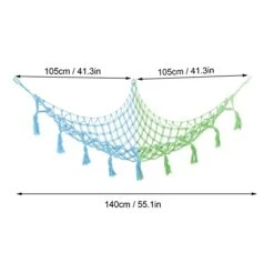 LBEC Kindergarten Hammock Toy Plush Toy Mesh Bag Nursery Cotton Rope -Safavieh Furniture 4160yzRtzgL