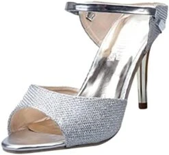 Sandals Women Summer Fashion Summer Women Sandals Shiny Rhinestone Strap Middle Heel Chunky Heel Open Toe Sandals Womens Flat Sandals Size 9.5 (White, 7.5) -Safavieh Furniture 416CBvSlcL. AC 3