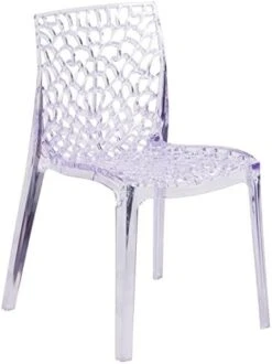 Flash Furniture Vision Series Transparent Stacking Side Chair 14 Flash Furniture Vision Series Transparent Stacking Side Chair -Safavieh Furniture 416Z6ncsP2L. AC