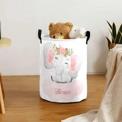 Pilot Elephant Plane Personalized Laundry Hamper ,Custom Name Collapsible Waterproof Laundry Basket Storage Bins With Handle For Clothes,Toy,Nursery 24 Pilot Elephant Plane Personalized Laundry Hamper ,Custom Name Collapsible Waterproof Laundry Basket Storage Bins With Handle For Clothes,Toy,Nursery -Safavieh Furniture 416uYcLkAL. AC