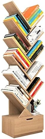 Tree Shelf, Tree Shaped Standing Shelf, Vertical Floor-to-ceiling Bookshelves, Space Saving Tree Bookshelves For Living Room Home Office Bookshelves In Office, Living Room ( Color : Wood Color , Size 10 Tree Shelf, Tree Shaped Standing Shelf, Vertical Floor-to-ceiling Bookshelves, Space Saving Tree Bookshelves For Living Room Home Office Bookshelves In Office, Living Room ( Color : Wood Color , Size - Image 10