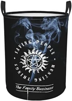 Large Laundry Hamper Collapsible Laundry Baskets Supernatural Saving People Hunting Things (3) Dirty Clothes Hamper Waterproof Foldable Storage Bin For Toy Organizer Nursery -Safavieh Furniture 417jXaf9L. AC