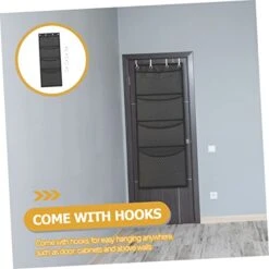 Toddmomy Toy Storage Bag Storage Toys Kids Playsets Mesh Storage Bag 2pcs Over Door Toy Storage Hanging Toy Basket Phone Organizer Over Door Storage Pockets For Stuffed Toys Metal Child -Safavieh Furniture 418TtsyVehL