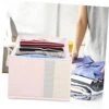 Alipis 2pcs Box Storage Basket Clothing Storage Drawers Jeans Organizer For Closet Foldable Garment Rack Collapsible Laundry Basket Nursery Decor Nursery Hamper Basket Storage Cases Child