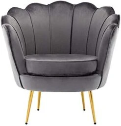 DAGONHIL Pink Velvet Accent Chair For Living Room, Lounge Chair For Bedroom With Gold Metal Legs, Vanity Chair For Makeup Room, Dusty Pink 11 DAGONHIL Pink Velvet Accent Chair For Living Room, Lounge Chair For Bedroom With Gold Metal Legs, Vanity Chair For Makeup Room, Dusty Pink -Safavieh Furniture 418fMZNqxFL. AC